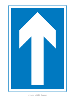 One Way Sign UK
