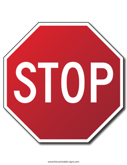 Stop Traffic Sign