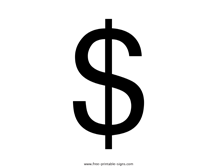 Dollar Sign