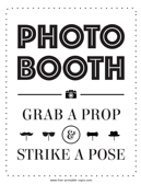 Photo Booth Sign