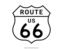 Route 66 Sign